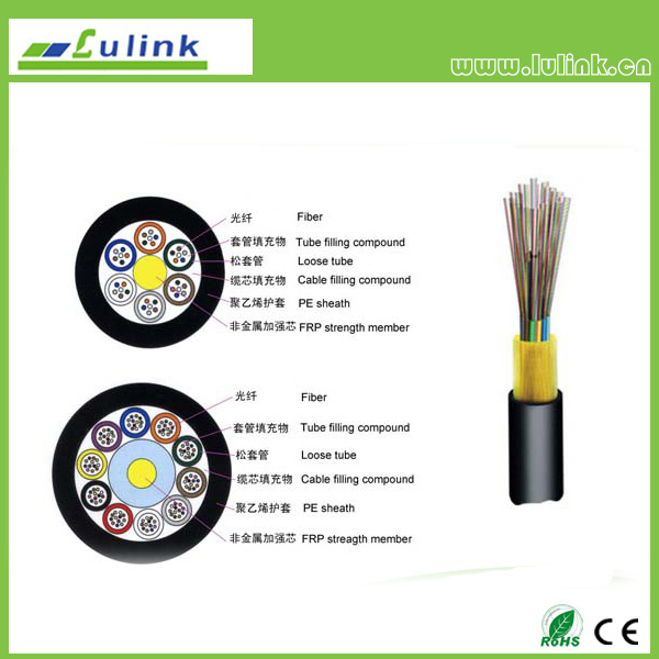 Outdoor GYFTY Fiber Optic Cable