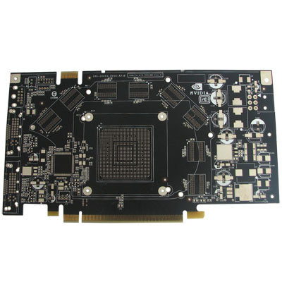 Black Soldermask IC PCB