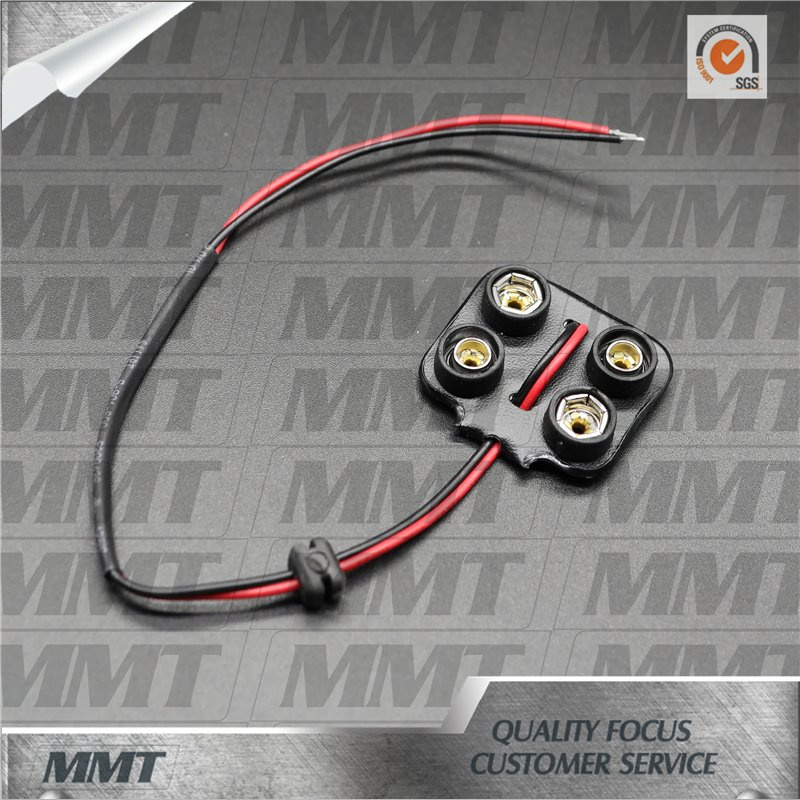 9V Battery Holder Battery Snap (18V Out) with Lead Wire