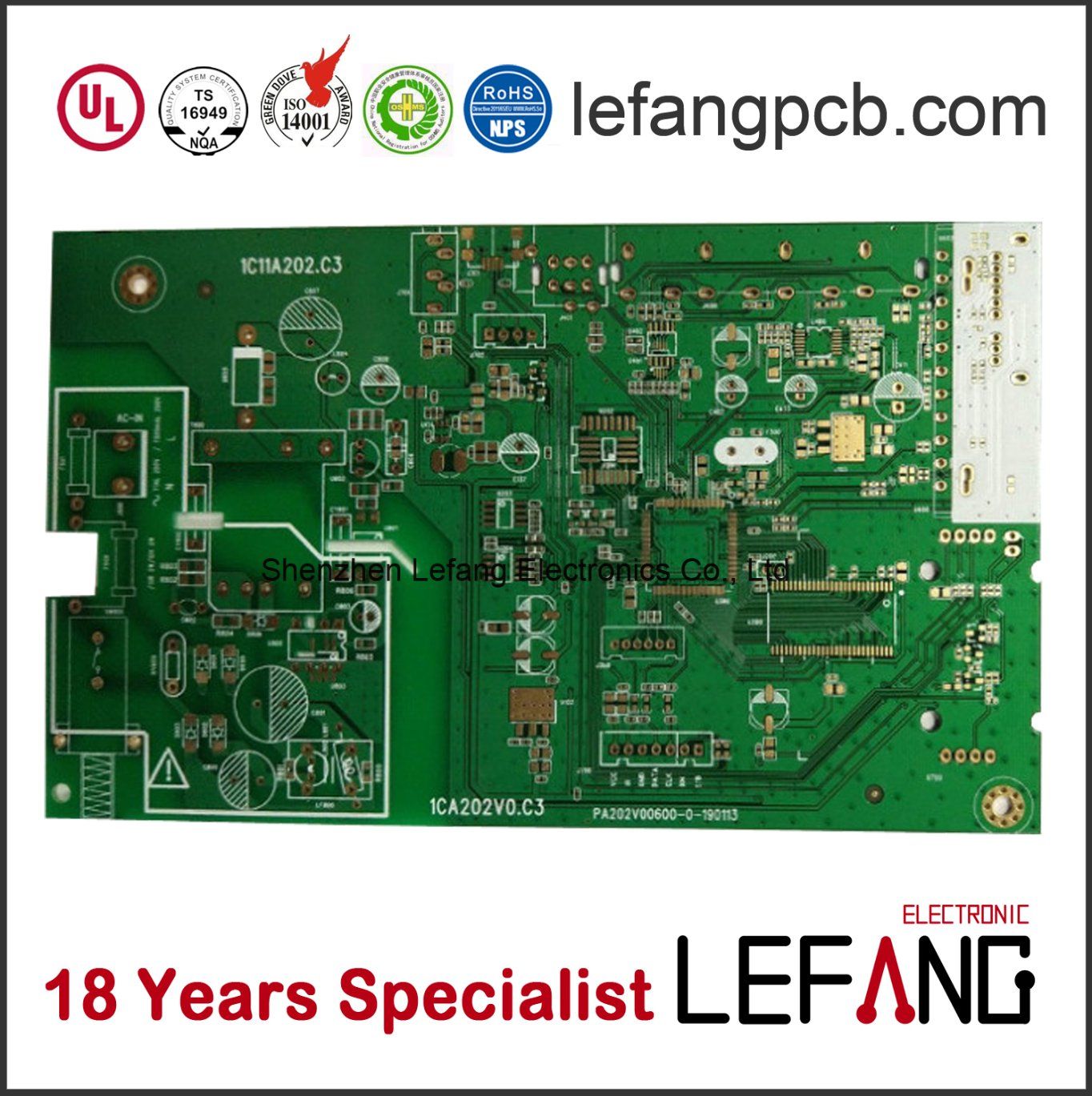 Advanced PCB Board Manufacturing with 18 Years Experience