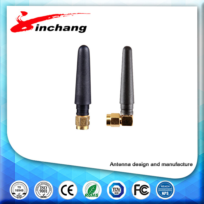 Free Sample Rubber Portable Antennas / Flexible GSM Antenna