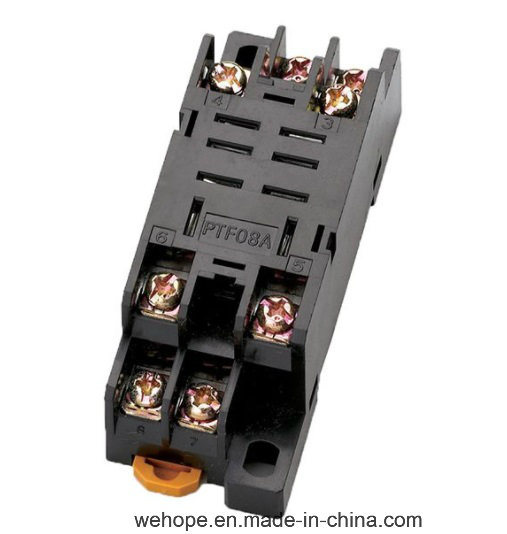 New Products 2018 Technology Relay Pin Socket Ce Industrial Plug Socket PTF08A