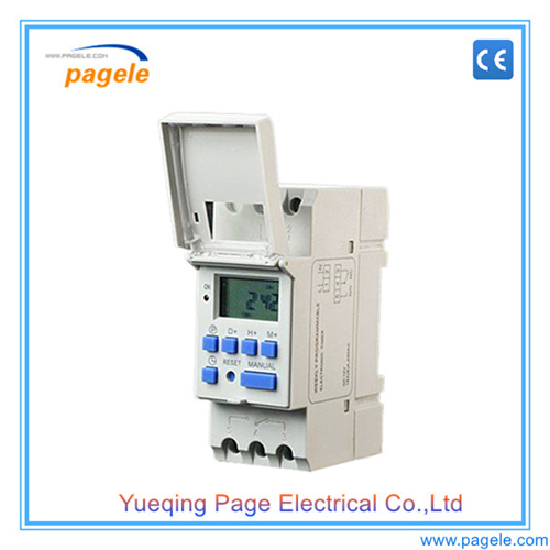 Weekly Programmable Electronic Digital Timer Switch (16A 250VAC)