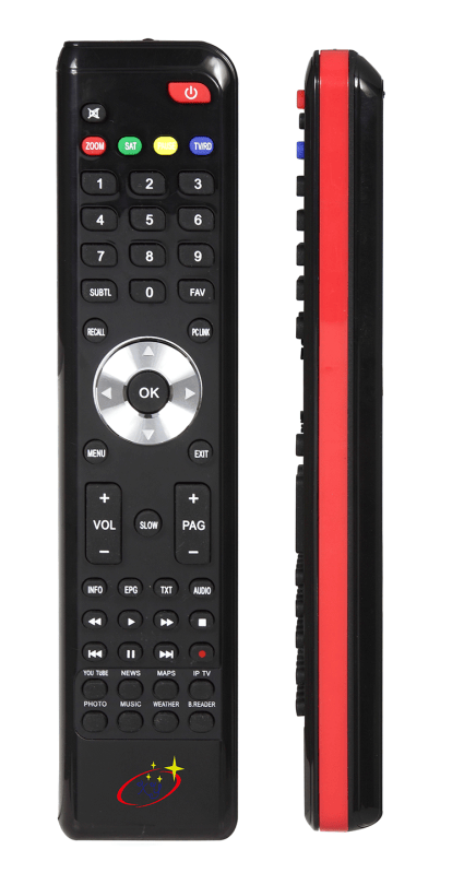 HD LCD LED IR TV Remote Controller