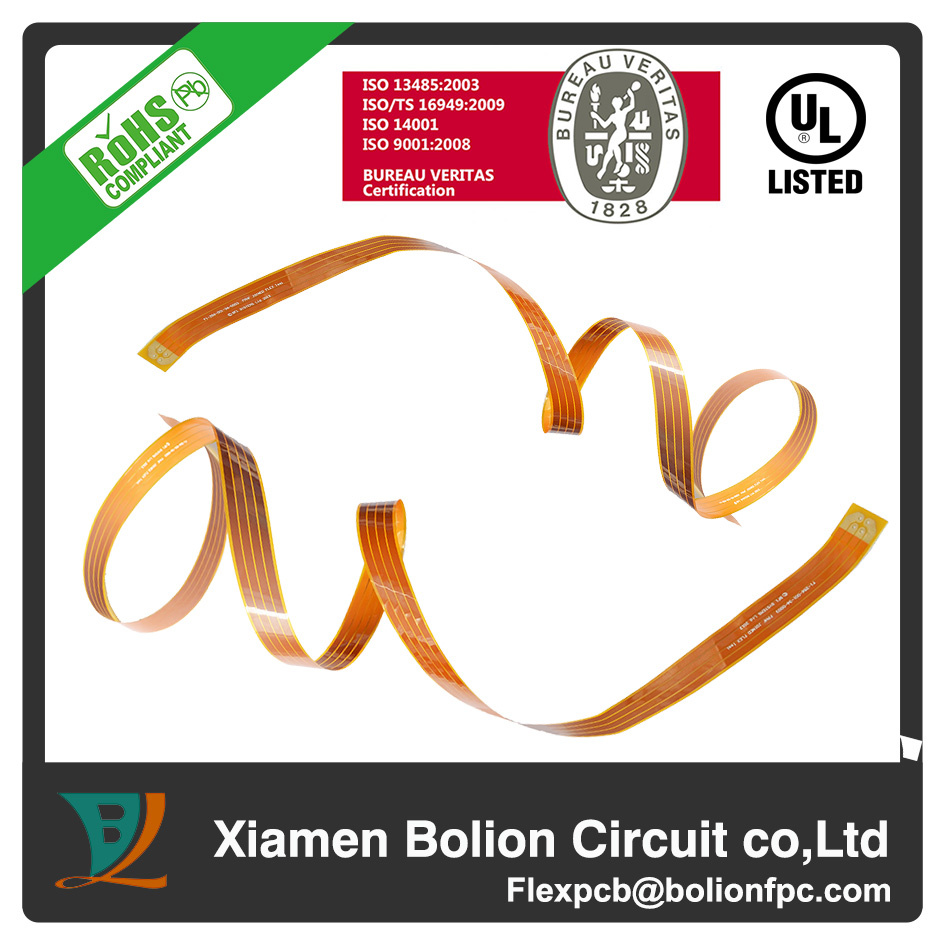 RoHS Silk-Screen Printed Flexible Printed Circuit Board Control Feel Smooth