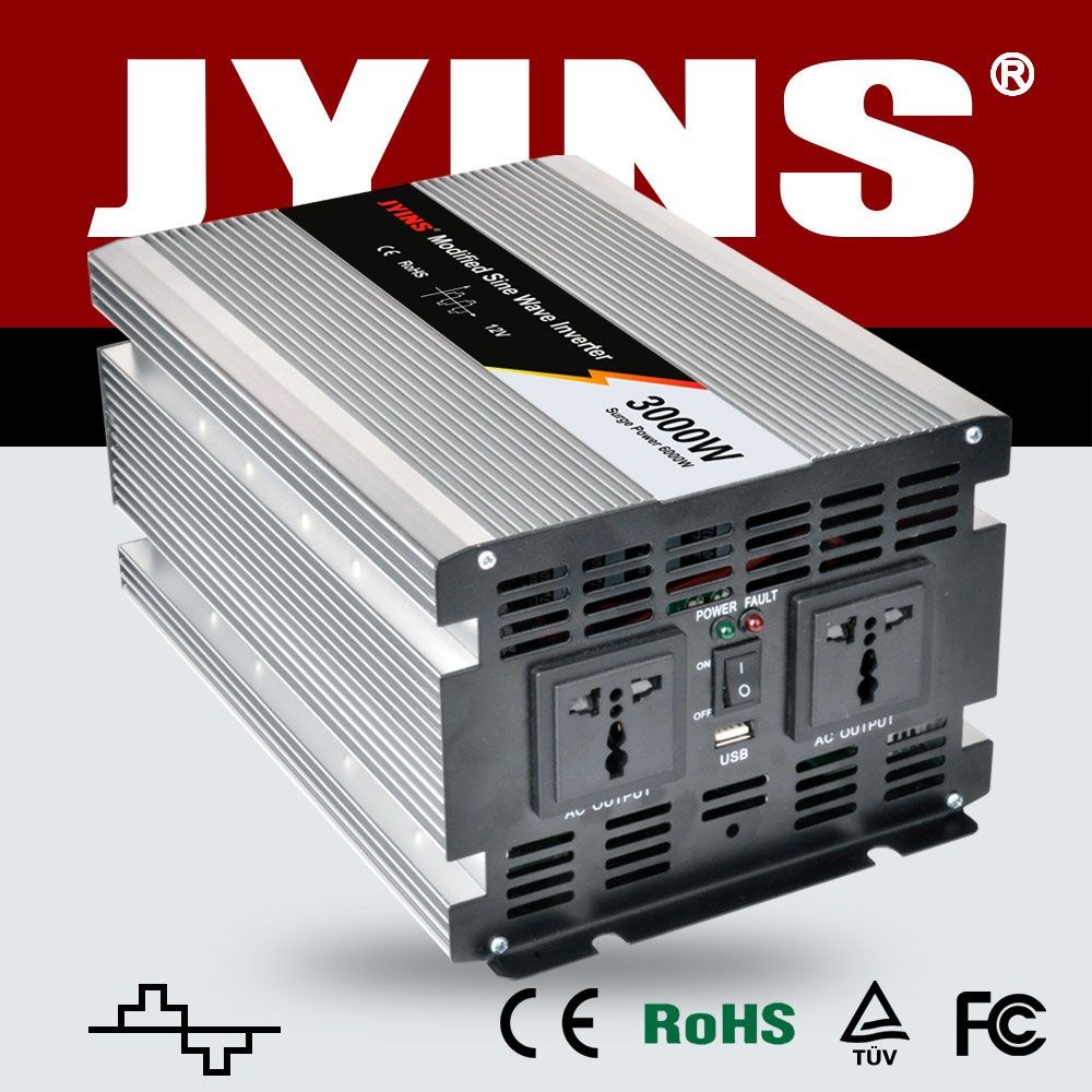 3000W 12V off Grid Modified Sine Wave Power Inverter (JYM-3000)