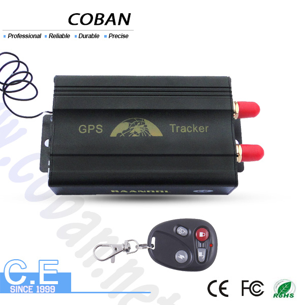 Car GPS Tracker Tk103b GPS Locator with Remote Control GSM GPS Locator for Motorcycle Tracking Device