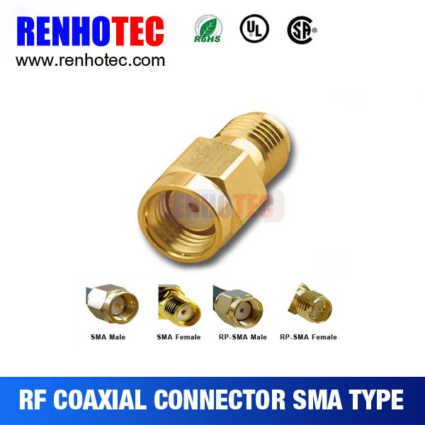 RF SMA Male to Male Straight Connector