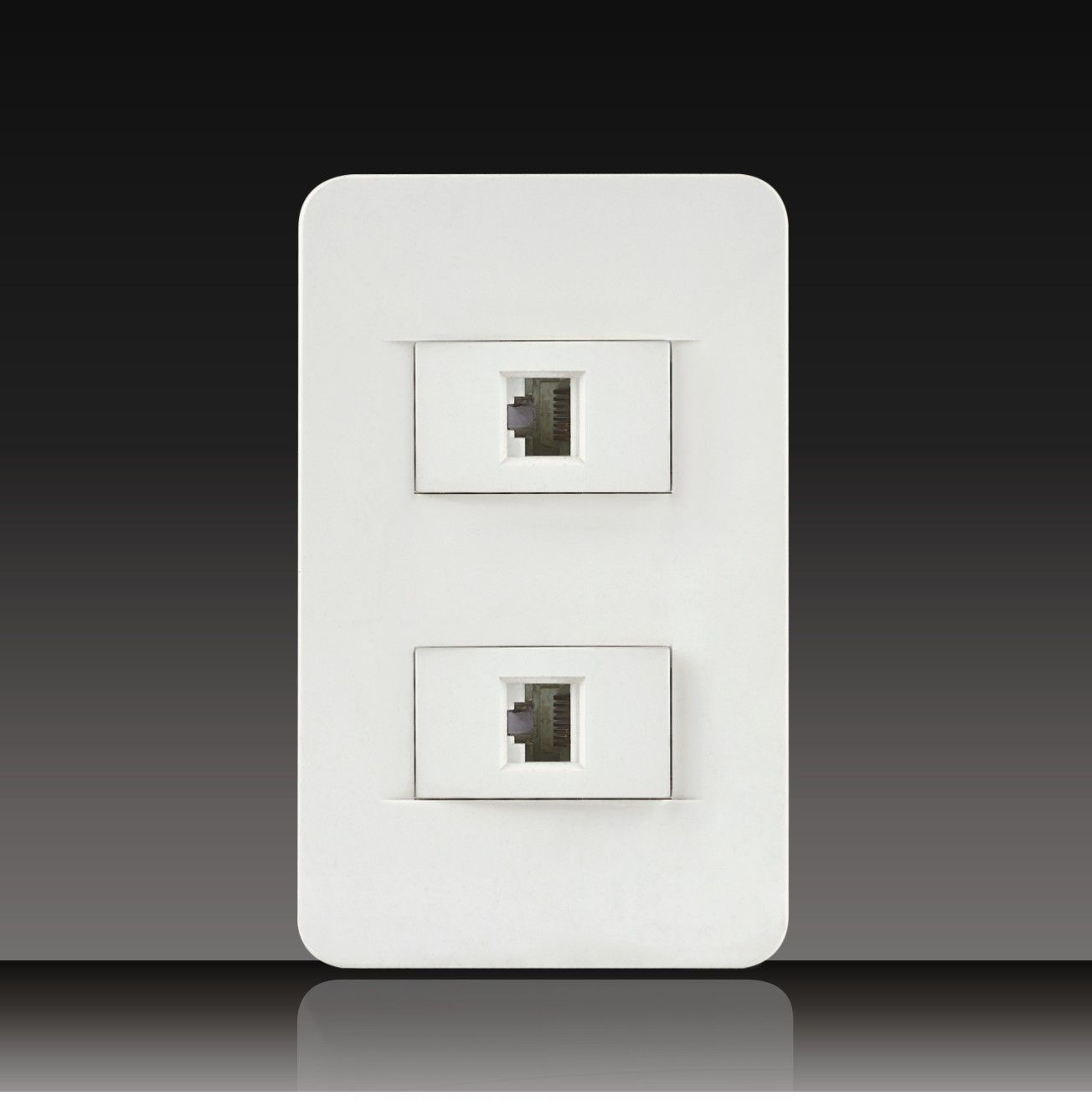2 Gang Rj11 Telephone Socket (LGL-11-29)