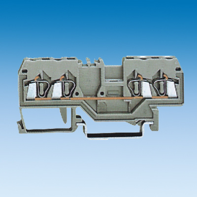 Universal Screw Connection DIN Rail Terminal Blocks T-2.5, 2X2