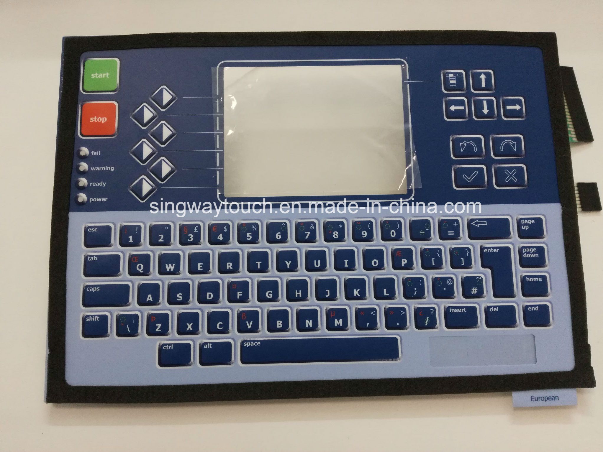 High Quality Multifunctional Keyboard Membrane Switch with RoHS Certification