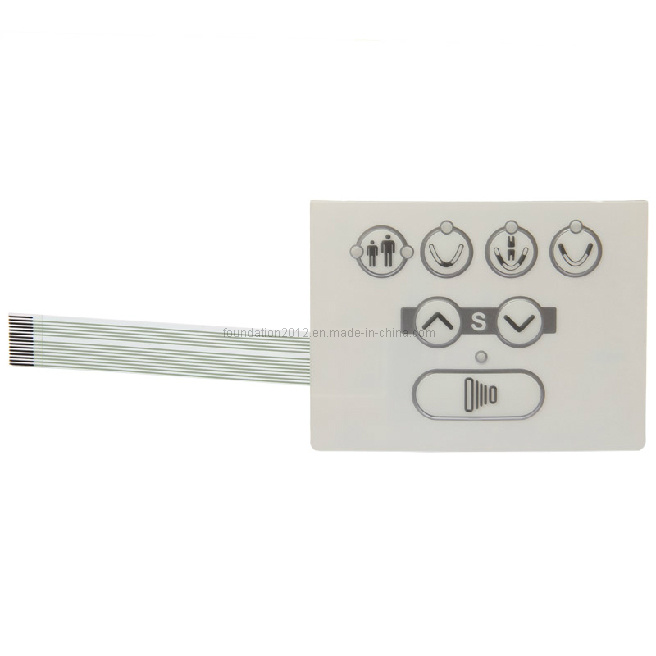 Embossed Tactile LED Printing Circuit Membrane Panel Switch
