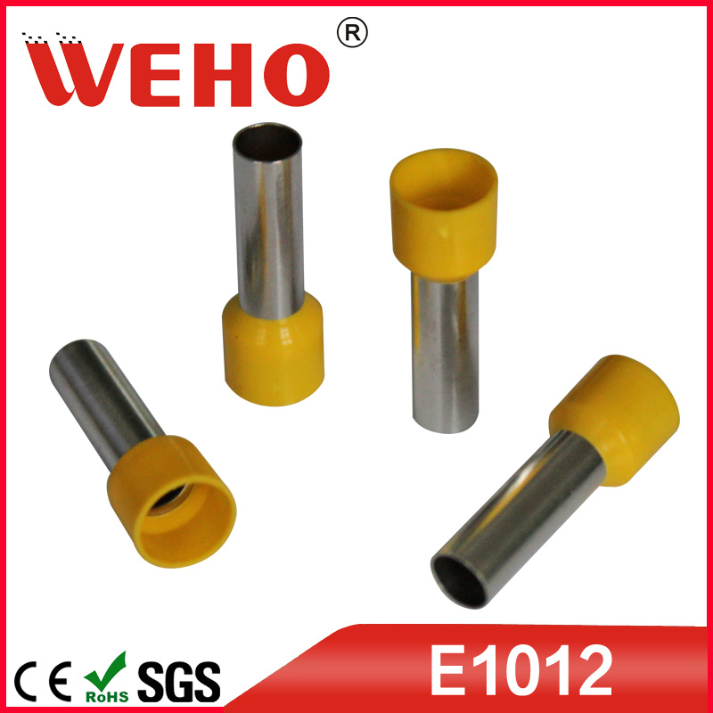 E Series E1012 Wire Cord End Joint, Hot Sale Insulated Cord End Terminal