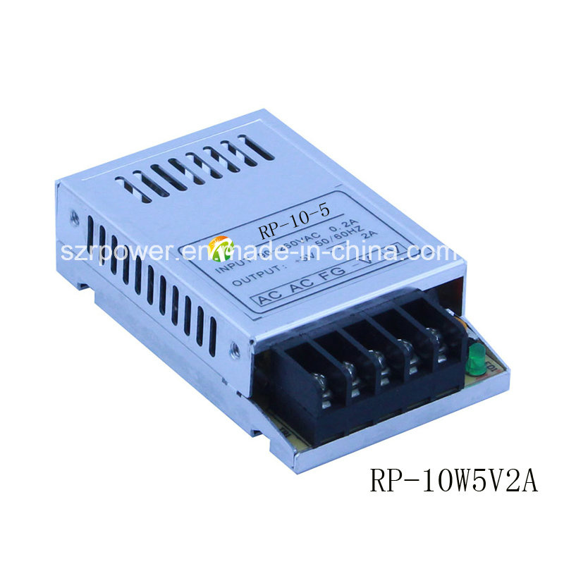 Single Output 10W 5V 2A Switching Power Supply with Ce