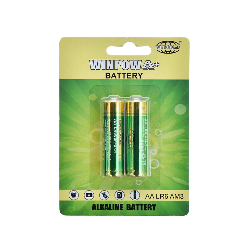 Super Alkaline Model Lr6 1.5V Dry Battery