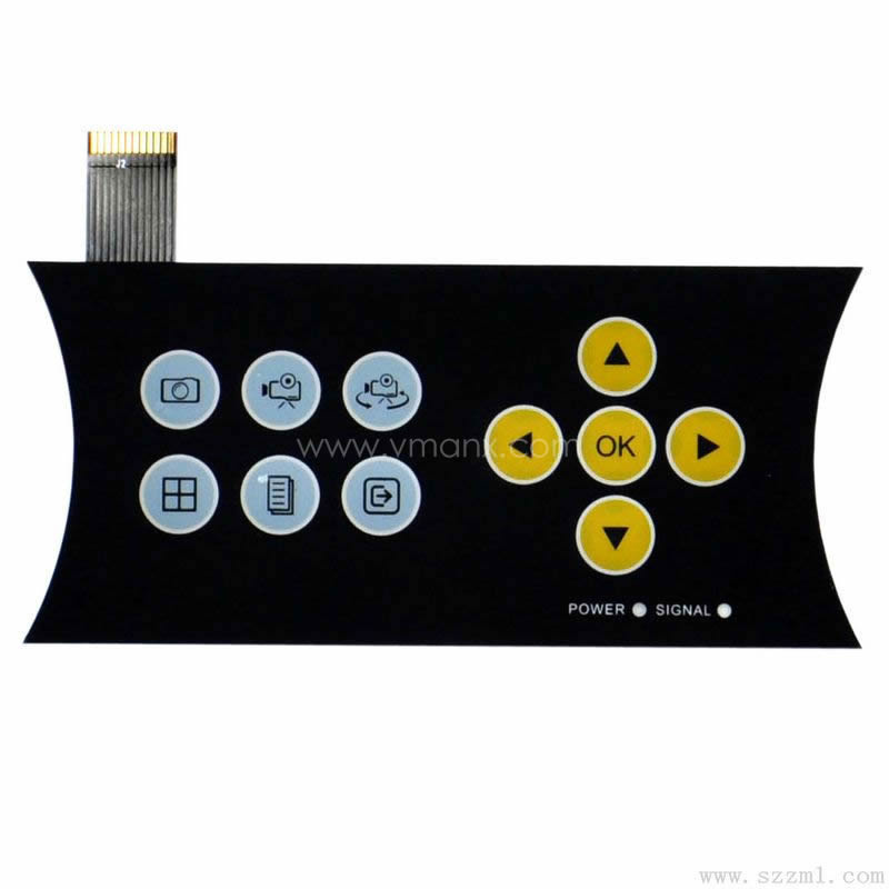 Non-Tactile Membrane Circuit Switch