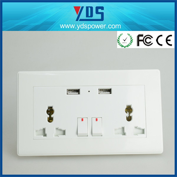 Universal USB Wall Socket