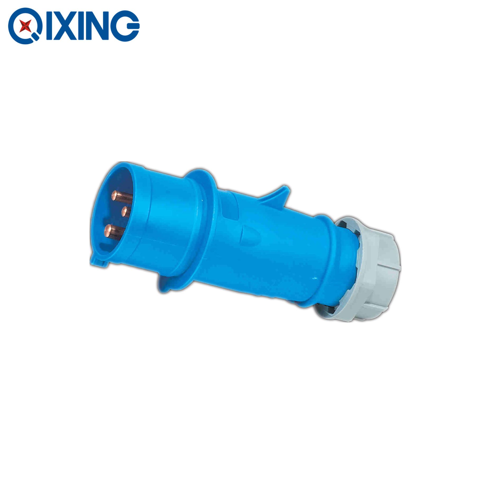 Qixing High-End Type Industrial Plug 230V 16A 3p 6h IP44