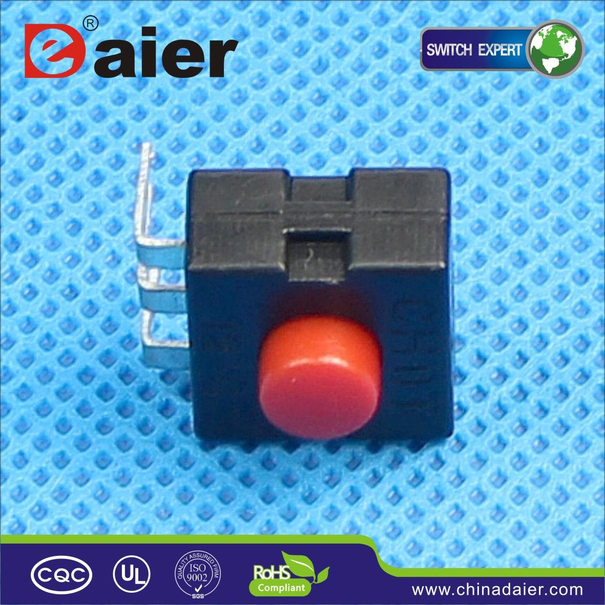 3pin 3position Flashlight Push Button Switch (PBS-08)