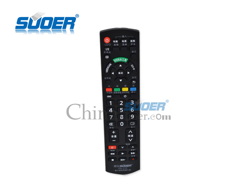 Fashion Design Universal LED TV Remote Control with Factory Price (PN-210)