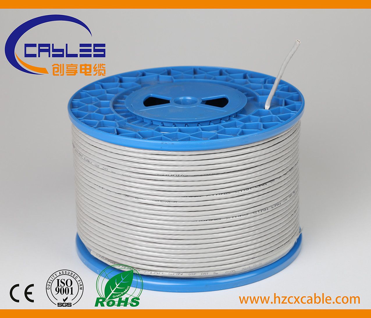 UL/Ce/RoHS/ISO Approved UTP LSZH Cm/Cmr Cat5e Communication Network LAN Cable