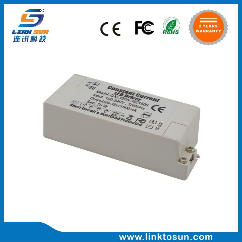 2017 Newest Constant Current 50W 55-35V 1.5A LED Driver