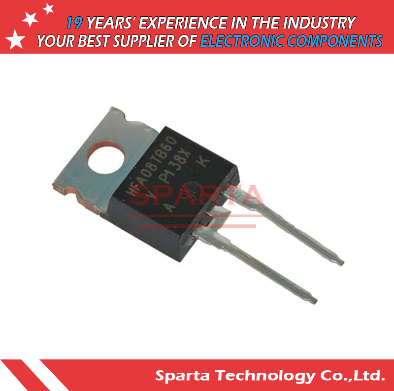 8A Hfa08tb60pbf Standard 600V 8A Through Hole to-220AC Diode