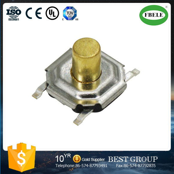 Copper Head Patch Environmental Protection Tact Switch