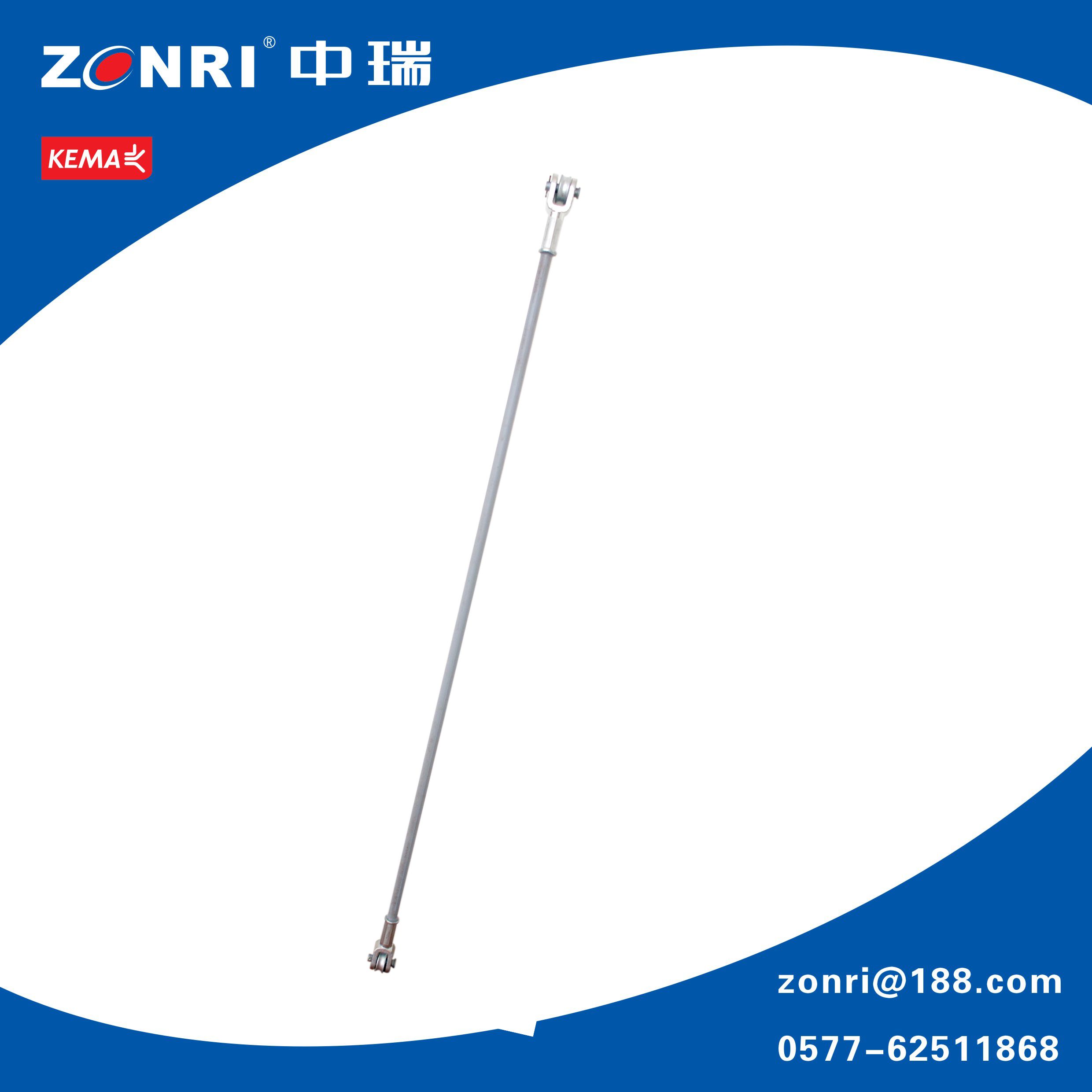 33kv Stay Rod Insulator for Power Transmission