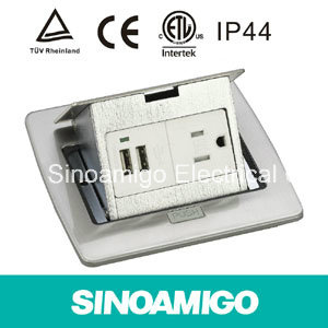 USB Charger Outlet Desk Socket Floor Box