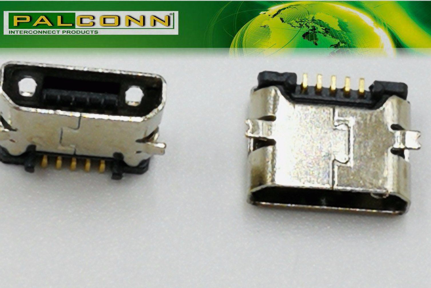Micro USB Female SMT B Type Connector