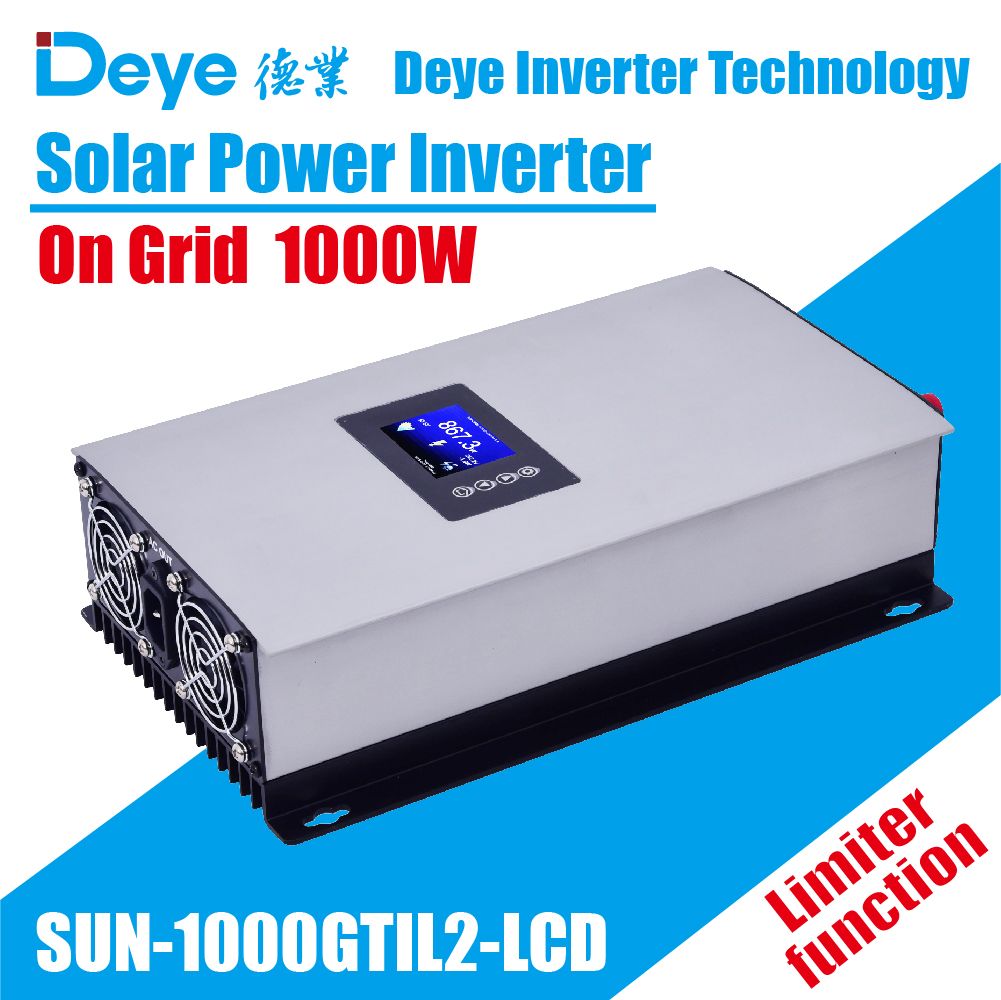 on Grid 1000W Limiter Function Solar Power Inverter