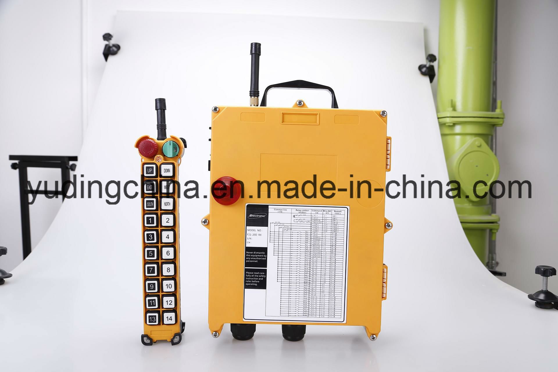 Industrial Wireless Radio Remote Control F21-20d