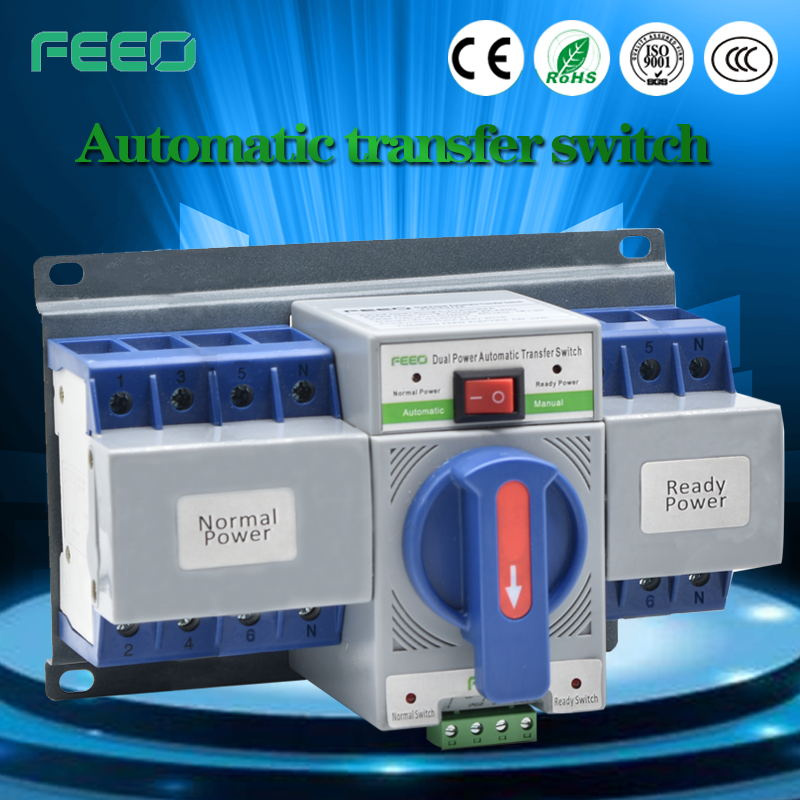4 Phase 100 AMP Dual Power Auto Transfer Switch