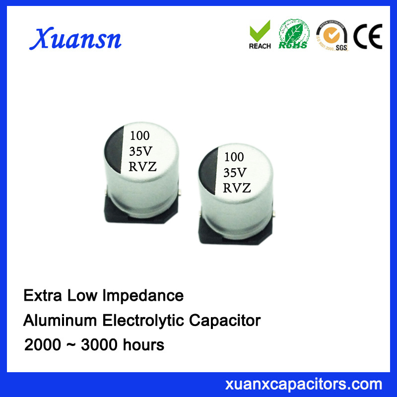 High Quality 35V 100UF SMD Capacitor Electrolytic