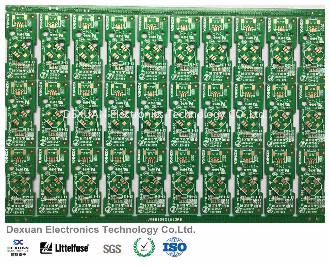 Multilayer Printed Circuit Board PCB for Konka Smart TV with Immersion Gold