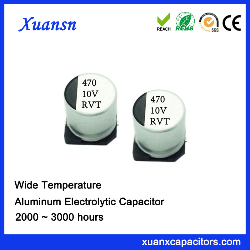 470UF 10V Surface Mount Electrolytic Capacitor