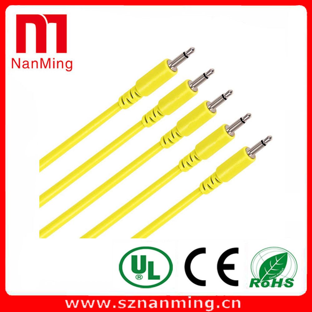 Mono 3.5mm Jack Plug to Mono 3.5mm Jack Plug Cable Lead