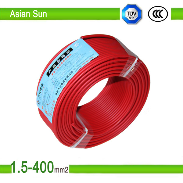 1.5mm2 2.5mm2 Copper Conductor Electrical Thw/Thhw BV Cable
