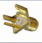 SMA Female Straight PC Board Mount Jack Coaxial Connector Yd34