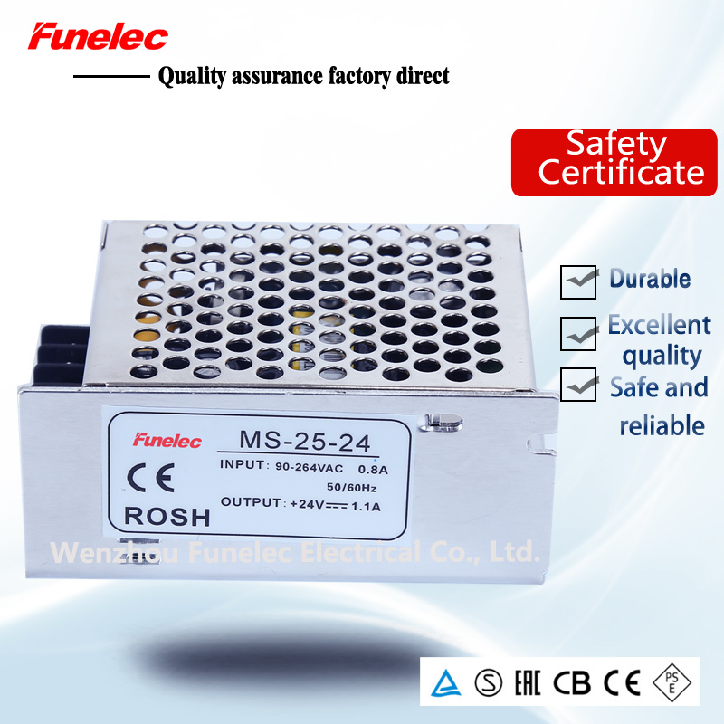 Mini SMPS Power Supply Ms-25-24 24V DC Voltage Regulator