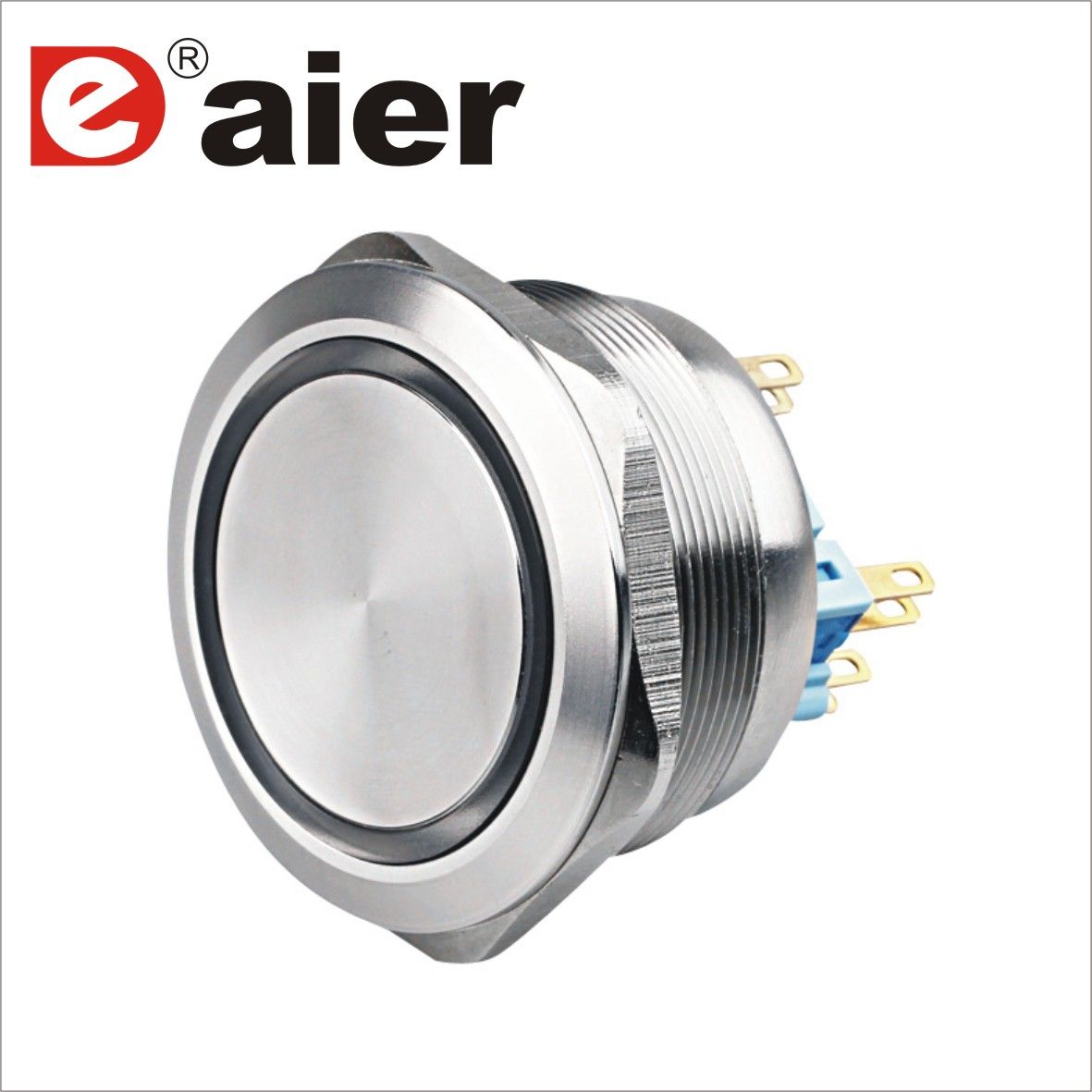 40mm Big Size Industrial Electronic Push Switch IP67