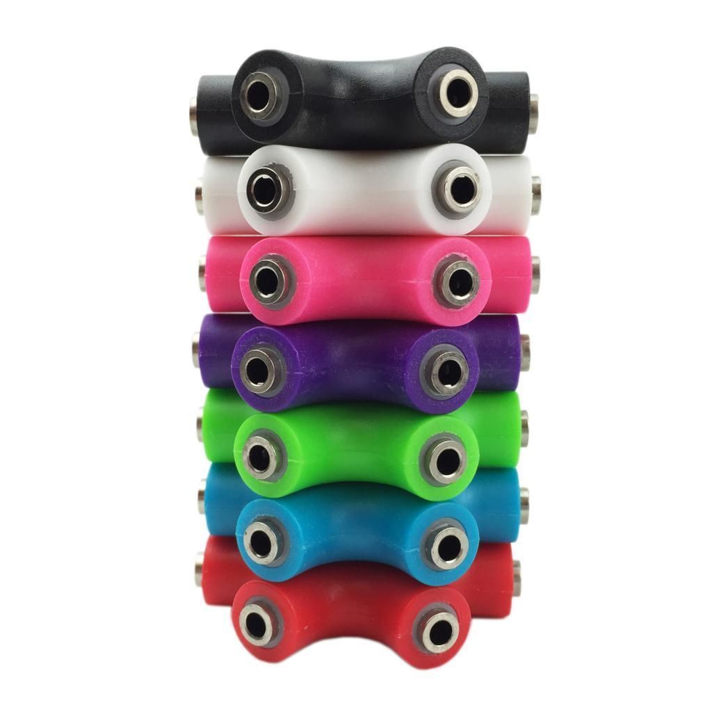 Earphone Audio Splitter 6 Way Port Multi Hub Colourful 3.5mm Adapter New