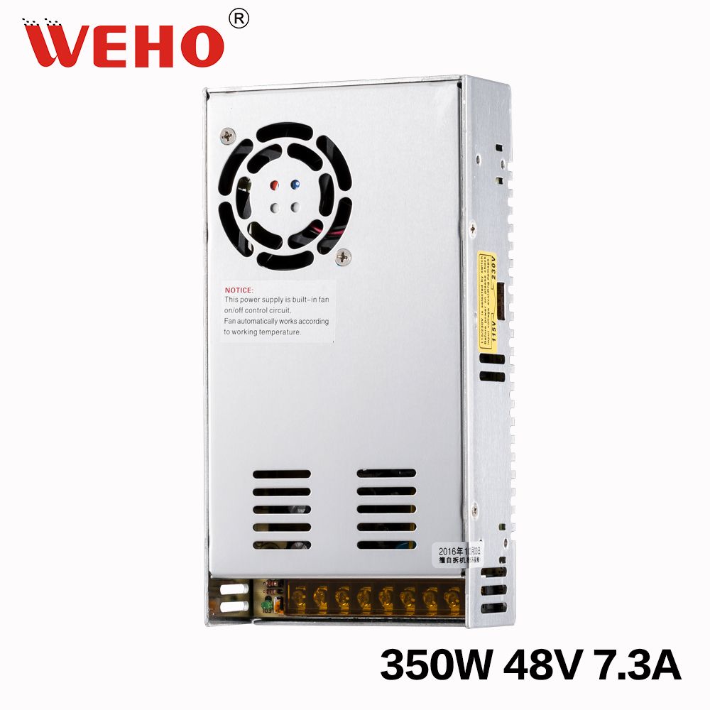 110V / 220V AC to 48V DC 350W CCTV Power Supply
