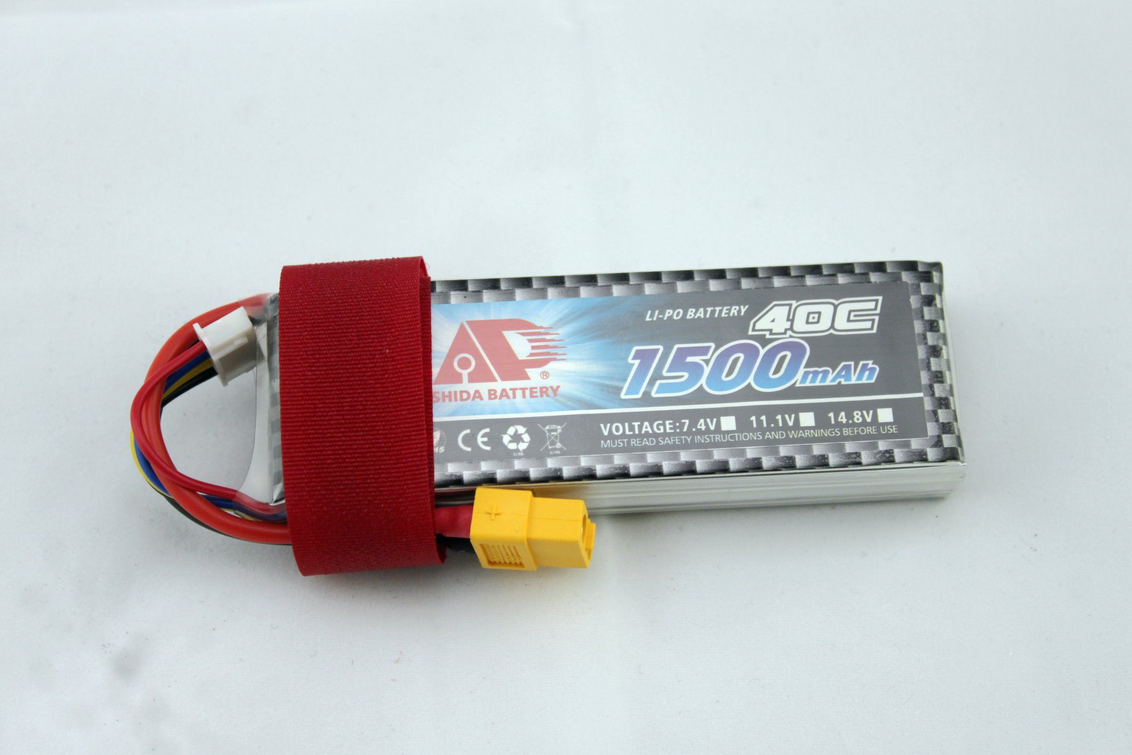 1500mAh 11.1V 40c Lithium Polymer Battery for Fpv Drone Ce