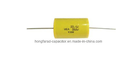 High Quality Met Cl20 Axial Polyester Film Capacitor