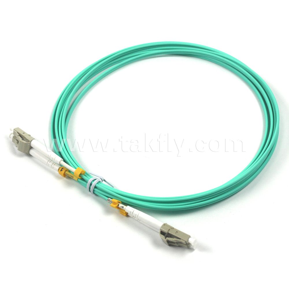 Customized LC Upc Om4 Corning Duplex Fiber Optic Patchcord