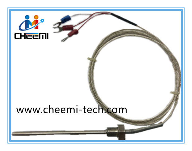PT100 Rtd Temperature Sensor 3 Wire with Terminal Head
