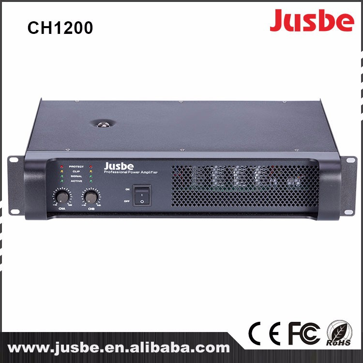 CH1200 Power Amplifier 5000 Watt PRO Power Sound System Amplifier