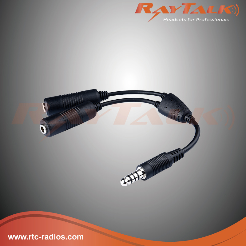 Ga Headset to Helicopter Adapter